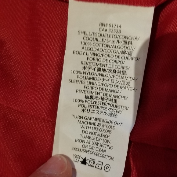 A/X Armani Exchange, size S jacket - Picture 5 of 7